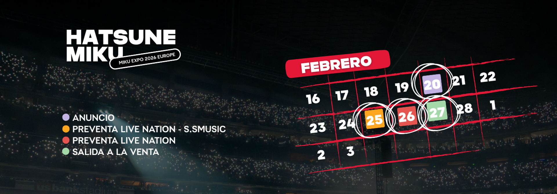 Hatsune Miku concierto en Madrid cuándo comprar entradas